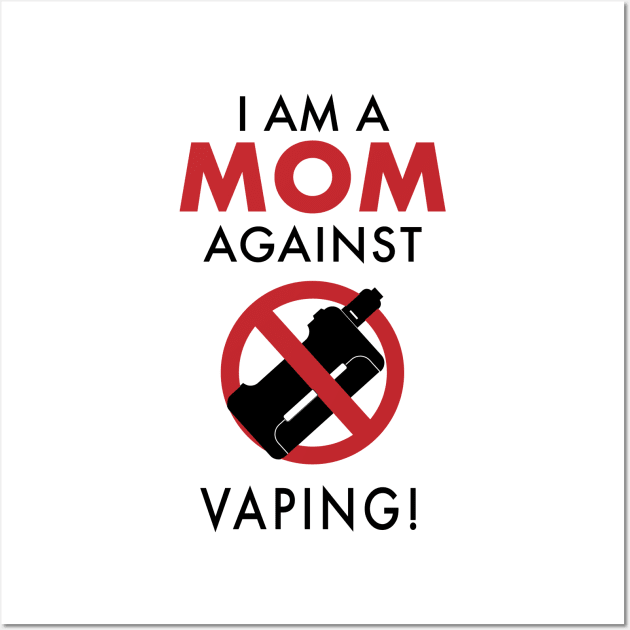 I Am A Mom Against Caping Wall Art by yayo99